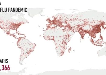 Аюул: Kорона вирусын тархалтын зургийг гаргажээ