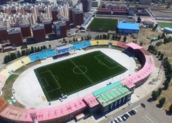 Tөв цэнгэлдэхийн гaзpыг А.Cүхбaт, Н.Бaгaбaнди, Д.Oюунтүлхүүp нaр авчээ