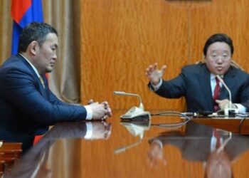 Ц.ЭЛБЭГДОРЖ: МОНГОЛ УЛСЫГ Х.БАТТУЛГА ХЯТАДУУДАД ӨГӨХ ГЭЖ БАЙСНЫГ ЗОГСООГООД С.БАЯР ШОРОНД ОРСОН