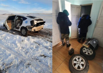Хадам ахтай нийлж баярын өдөр эвдэрсэн машин тоносон этгээд баригджээ