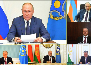 Путин: Гаднын  түрэмгийлэгчдээс  Казахстаныг  хамгаалж чадлаа