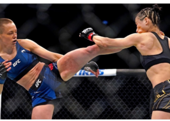 Танилц: М.Уранцэцэгийн  тулалдах  UFC-гийн хөнгөн  жингийн  бүсийг эзэмшигч Рөүз Намаюнас