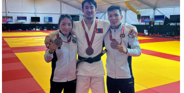 Тель-Авивын их дуулгаас манай жүдочид гурван медаль хүртлээ