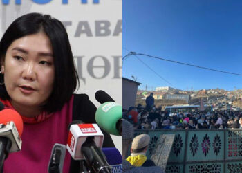 Сэтгүүлч Л.Мөнхбаясгалан : Үнэгүй хувцсанд дугаарлан зодолдож байгаа ядуу ард түмнээ бүү доромжил!!! эрх баригчдаа!!!