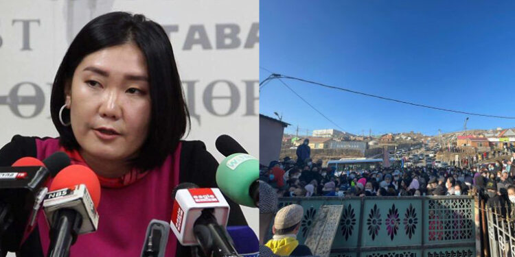 Сэтгүүлч Л.Мөнхбаясгалан : Үнэгүй хувцсанд дугаарлан зодолдож байгаа ядуу ард түмнээ бүү доромжил!!! эрх баригчдаа!!!