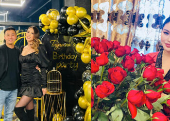 Мисс Т.Туяамаа шинэхэн амрагтайгаа төрсөн өдрөө нижгэр тэмдэглэв