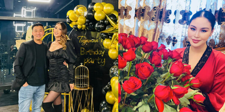 Мисс Т.Туяамаа шинэхэн амрагтайгаа төрсөн өдрөө нижгэр тэмдэглэв