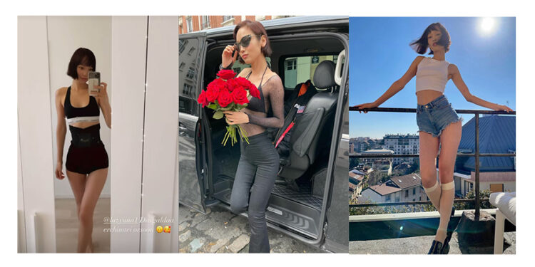 Загвар өмсөгч О.Ариунзул хэтэрхий нарийxан бэлхүүсний нууцаа дэлгэв