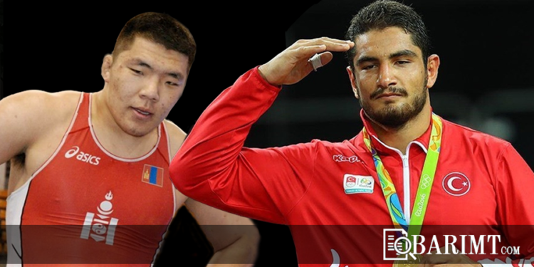 М.Лхагвагэрэл Олимп дэлхийн хошой аварга, Буурал тивийн 8 удаагийн аварга домогт Таха Ахгюльтай аралцана