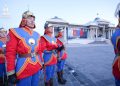 Монгол Улсын Төрийн далбааг мандуулах ёслол үйлдэв